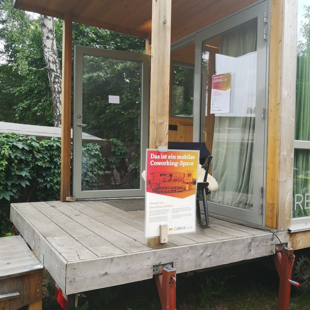Popup Coworking im Garten