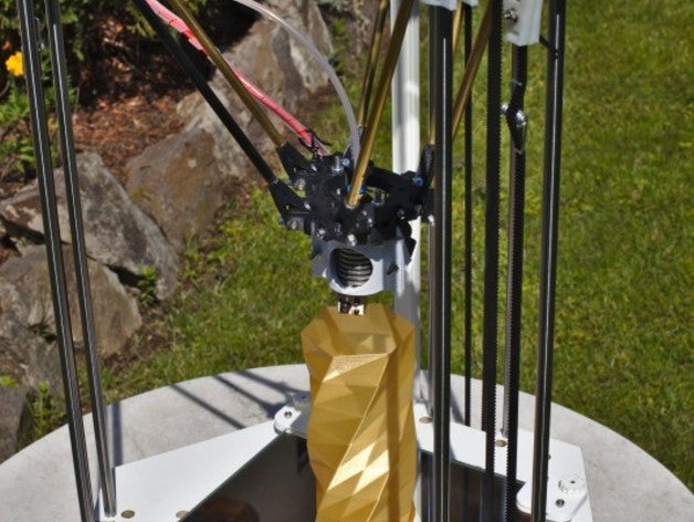 Delta-3D-Drucker - Mechanische Komponenten