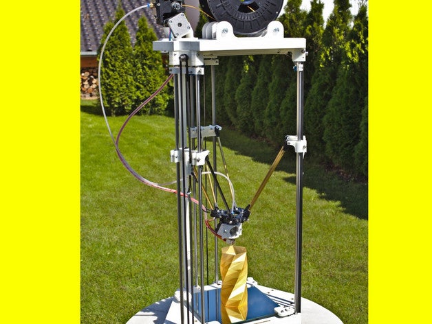 Delta-3D-Drucker - Fertig aufgebaut