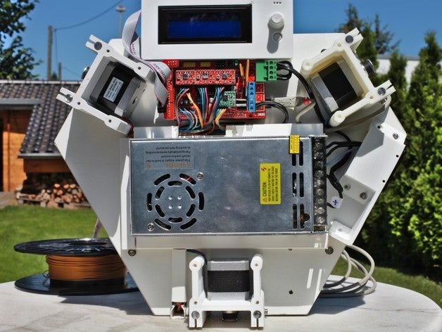 Delta-3D-Drucker - Konstruktionsdetails
