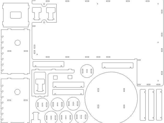 DXF Files für den Nachbau